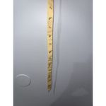 Brooks Brothers  Belt Yellow Tan Fabric Palm Tree Size M Unisex Men Women‎ 37" Photo 5