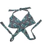 Athleta Monaco Bra Cup Wrap Bikini Underwire Halter, Sz 34D/DD Photo 2