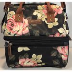 Lokass Lunch Bag Women Insulated Lunch Box Cooler Tote Bag Shoulder Strap Floral Photo 1
