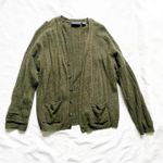 L.A.M.B. Preswick & Moore Greek Wool Ribbed Sweater Cardigan Photo 0