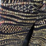 La Femme 21155 Fitted Maxi Gold & Black Strapless Gown Photo 5