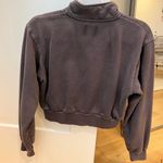 Aritzia TNA Cozy Fleece cropped Sweatshirt Photo 3
