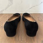 Ann Mashburn NWT  Closed Toe Suede Buckle Flat Shoe Black Size 39.5 EU / 9.5 US Photo 7