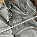 Tart Collections Gray Blue Pajama Set Cozy Sleepwear Photo 4