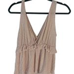 Caution to the Wind Women's Size Small Double V Neck Girly Coquette Top Photo 3