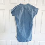 Everlane  The Splitneck Jean Dress in Medium Washed Blue Photo 7