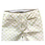 Holiday by Emma Mulholland Pastel Yellow Check Komono Pants Size Small Photo 4