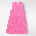 Draper James Pink RSVP Tiered Ruffled mini babydoll dress Size S Photo 2