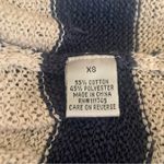 WD•NY WD NY short sleeved striped sweater Size XS Photo 3