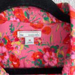 Gap  Women’s Pink Floral Rose Print Shirtdress Photo 4