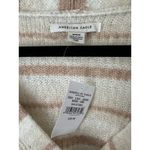 American Eagle NWT Striped V Neck Cropped Cardigan Sweater Women’s Size Medium Photo 4