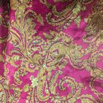 Vintage Katelyn Robe Elegant Pink and Gold Paisley One Size Size undefined Photo 3