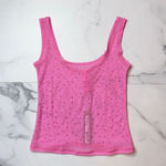 SKIMS  Mesh Rhinestone Swim Cover-Up Photo 1