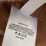 EXPRESS NEW super high-waisted cable knit faux wrap mini sweater skirt - large Photo 6