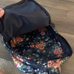 NWOT Cath Kidston Matt Oilcloth Multi Pocket Backpack in navy rose Photo 3