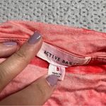 Active Basic ⭐️  Pink White Tie Dye Spaghetti Strap Maxi Dress Size Small EUC Photo 2