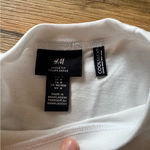 H&M  Classic White Short Sleeve Tee Photo 1