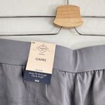 st. john's bay NWT  mid rise Capri in Colonial Pewter Drawstring waist Size XXL Photo 5