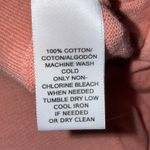 Loft  Coral Pink Button Front Knit Cardigan Sweater Women's Size L Photo 7