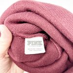 Victoria's Secret Womens PINK Pom Pom Knitted Beanie Winter Cap Hat Burgundy Photo 3
