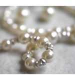 Avon NWT Stamped Snow White Bridal Prom Pagent Faux Pearl 3 Pc. Set Necklace Photo 3