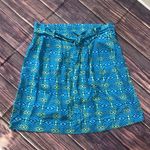 Escapada  Blue Patterned Women's Skirt New With Tag Size Small Photo 5