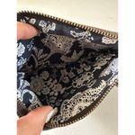 Handmade Sandy Feet Hawaii  Mini Blackout Banana Leaf Vegan Leather Zipper Clutch Photo 3