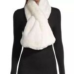 APPARIS revolve Bambi Vegan Fur Scarf White Photo 0
