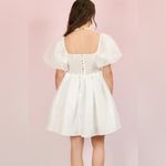 Sister Jane pearl bridal mini dress size small NNT pit to pit 14” White Photo 6