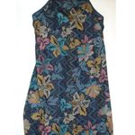 prAna New Womens NWT S Bra Tank Dress Ardor Black Logo Cutout Design Tank Floral Photo 2