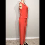New. INC tangerine jumpsuit. Orange Photo 3