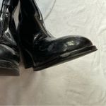 ASOS DESIGN Epsom High-Heeled Sock Boots in Black Patent Size 8 Shiny Glossy Photo 6