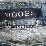 Vigoss  Chelsea Bermuda Shorts Heritage Fit Size 3/4  Thick‎ Stitching Distressed Photo 2