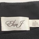 Eliza J  Balloon Sleeve Shift Dress Boatneck Black Business Casual Preppy Size 0 Photo 7