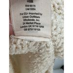 Free People Tank Women Small Knit Sweater Cream Deep V Racerback Tunic On Hold Photo 8