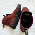 Dr. Martens Shoreditch Canvas Boots Cherry Red 7 Photo 9