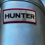Hunter  boots original metallic silver tall rain boots for women Photo 12