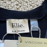 Elie Tahari  Black Long Sleeve Women's Top Photo 3