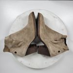 Paul Green  Womens Nora Ankle Boots UK 3.5 US 6 Gray Tan Suede Leather Block Heel Photo 15
