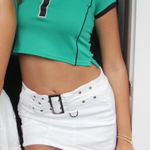 Edikted  White Mini Skirt Photo 1