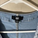 Frye  Light Blue Denim button down dress plus xxl v neck Photo 5