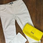 Ralph Lauren Women’s Chaps  Madden mid rise straight white jeans size 6 NWOT Photo 0