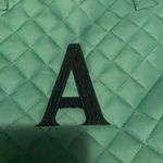 Quilted Letter A Tote Bag Photo 1