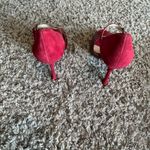 Alexandre Birman  Suede And Python Leather Ankle Strap Sandals Size 10 Photo 2