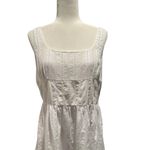 Princess Polly NWT  Lorinda Mini Dress in White Cotton Sz 12 Photo 3