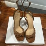 Veronica Beard  Tan Platform Heels Photo 5