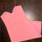 Revamped  Spaghetti Strap Midi with High Side Slit in Coral - size large Photo 2