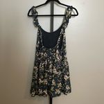 Free People  Dear You Blue Combo Floral Strappy Mini Dress Size Small Photo 5