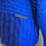 Michael Kors  beautiful knit royal blue sweater Size Large Photo 4
