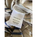 Lucy Paris  Blue Beige Striped Wide Leg Pants M Photo 6